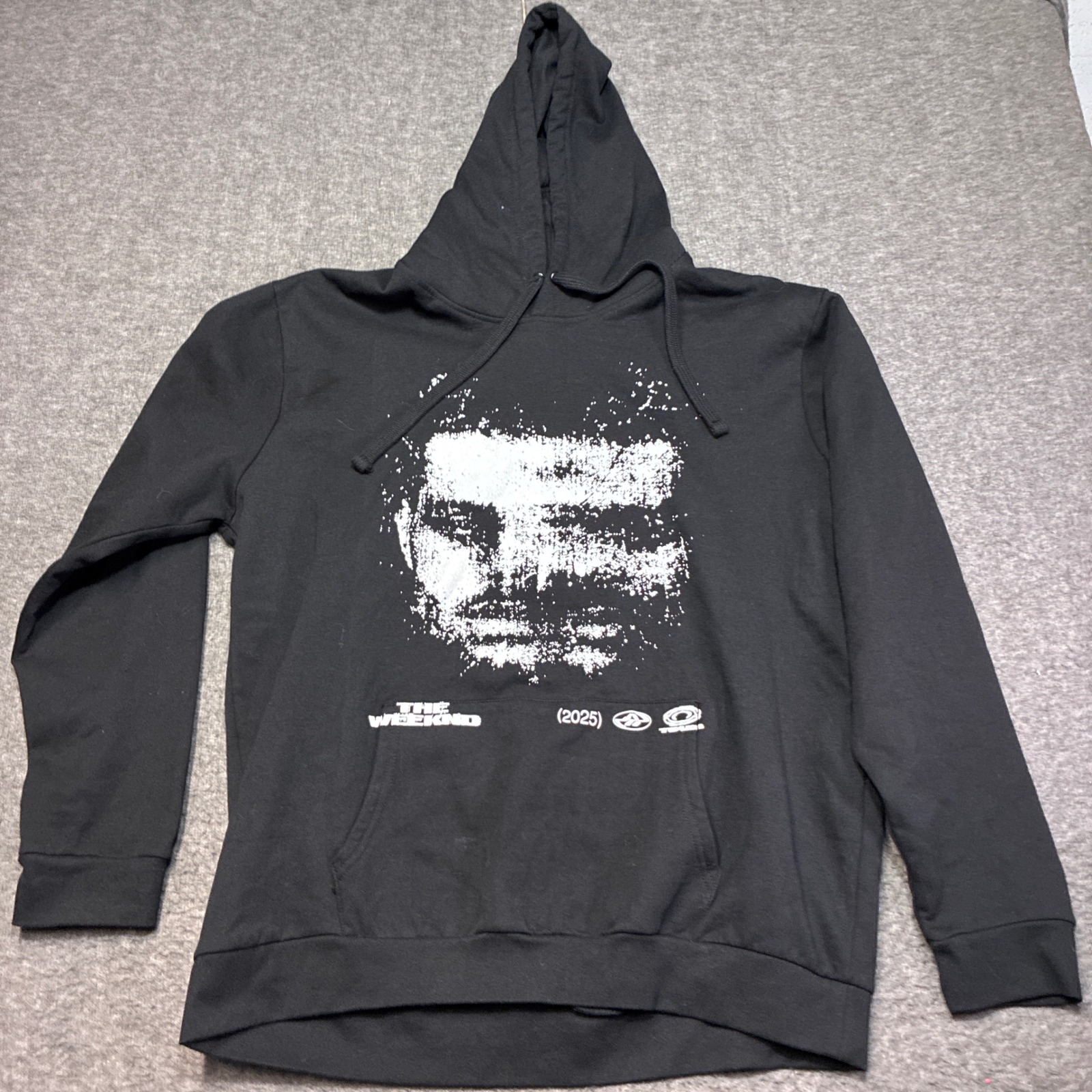 The Weeknd After Hours Til Dawn Tour Hoodie Mens Xl Black Graphic Pullover